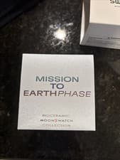 OMEGA x Swatch Moonswatch Mission to Grey Earthphase Watch