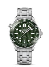 Omega Seamaster 300M GREEN Dial Steel 42mm Automatic Mens 210.30.42.20.10.001