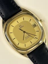 OMEGA De Ville Vintage 1970’s Men’s Date Gold Dress Watch