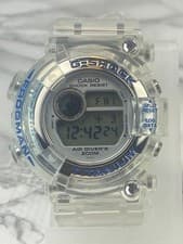DW 8201WC Frogman Blue Titanium Battery Replaced New Exterior