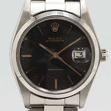 Rolex Oysterdate Precision 6694 Wristwatch Classic Black Dial Ready to Use
