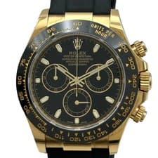 ROLEX Daytona 116518LN Black Gold/Stainless Steel Automatic Mens Watch #OK034