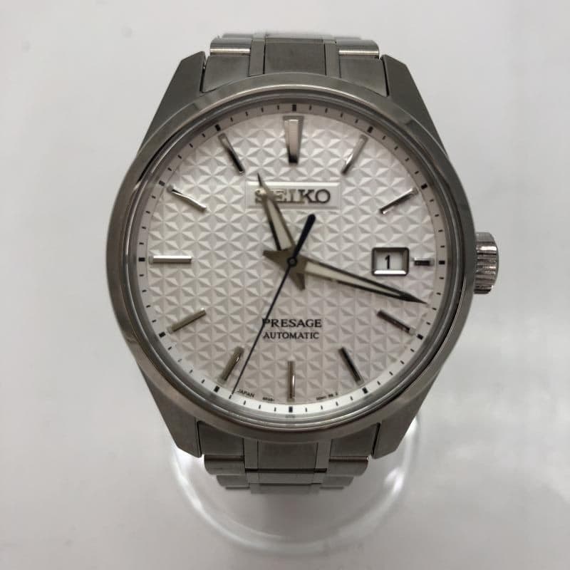 SEIKO Presage Automatic Wristwatch 6R15-00V0 Silver 19.5cm