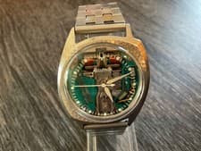 Bulova Accutron Spaceview Asymmetric Stainless Steel Watch - Working