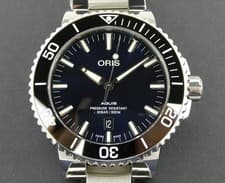 Oris Aquis date Blue dial Ceramic 43.5mm 01 733 7730 4135  RRP £1950