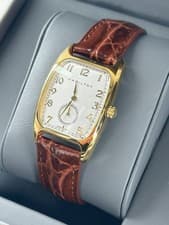 Hamilton Boulton Quartz Gold Tone Unisex 27mm Watch H134310 Indiana Jones