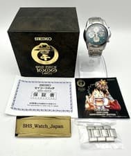 ▶️ [Exc+5 w/Box] SEIKO ONE PIECE 1000 Logs Anniversary Watch Limited From JAPAN