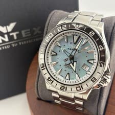 KENTEX Marine GMT S820X Automatic Watch 43mm Box Papers Japan