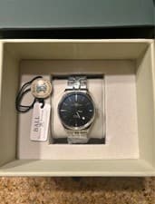 Ball Trainmaster Legend Black Dial 40mm Mens Watch NM3080D-SJ-BK