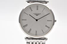 ▶️ [N MINT] Longines La Grande Classique L4.709.4 Roman Silver Qz Men's Watch