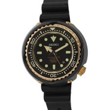 SEIKO Prospex Marine Master Professional 52.35mm Ceramic/Silicone Black Dial...