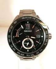 Seiko Brightz Executive Line World Time SAGA111 8B54-0AK0 Radio Solar Used From