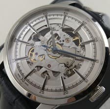 Hamilton American Classic Railroad Skeleton Automatic Watch 42mm wrist 23cm