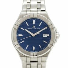 [Very Good] Maurice Lacroix Aikon AI1008-SS002-431-1 Quartz Watch From Japan