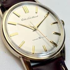 SEIKO Lord Marvel First Model Manual Wind Gold Champagne Dial Men's Watch