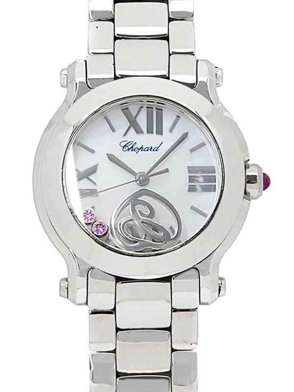 Chopard Happy Sport Mark II Sapphire Heart Quartz Watch 27/8509 30mm
