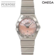 OMEGA Constellation Plume 123 10 24 60 57 002 Ladies 12P Diamond Quartz Constel
