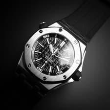 Audemars Piguet Royal Oak Offshore Black Diver 15710ST.OO.A002CA.01 Full Set