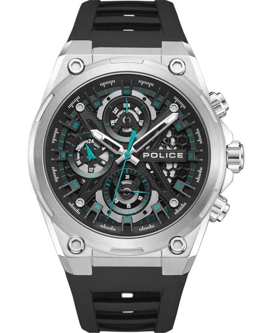 POLICE Men Quartz Casual Watch Classic Dress Waterproof