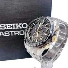 Seiko SBXB007 8X82-0AB0-01 Mens Solar Dress Watch Authentic Rare Collectible