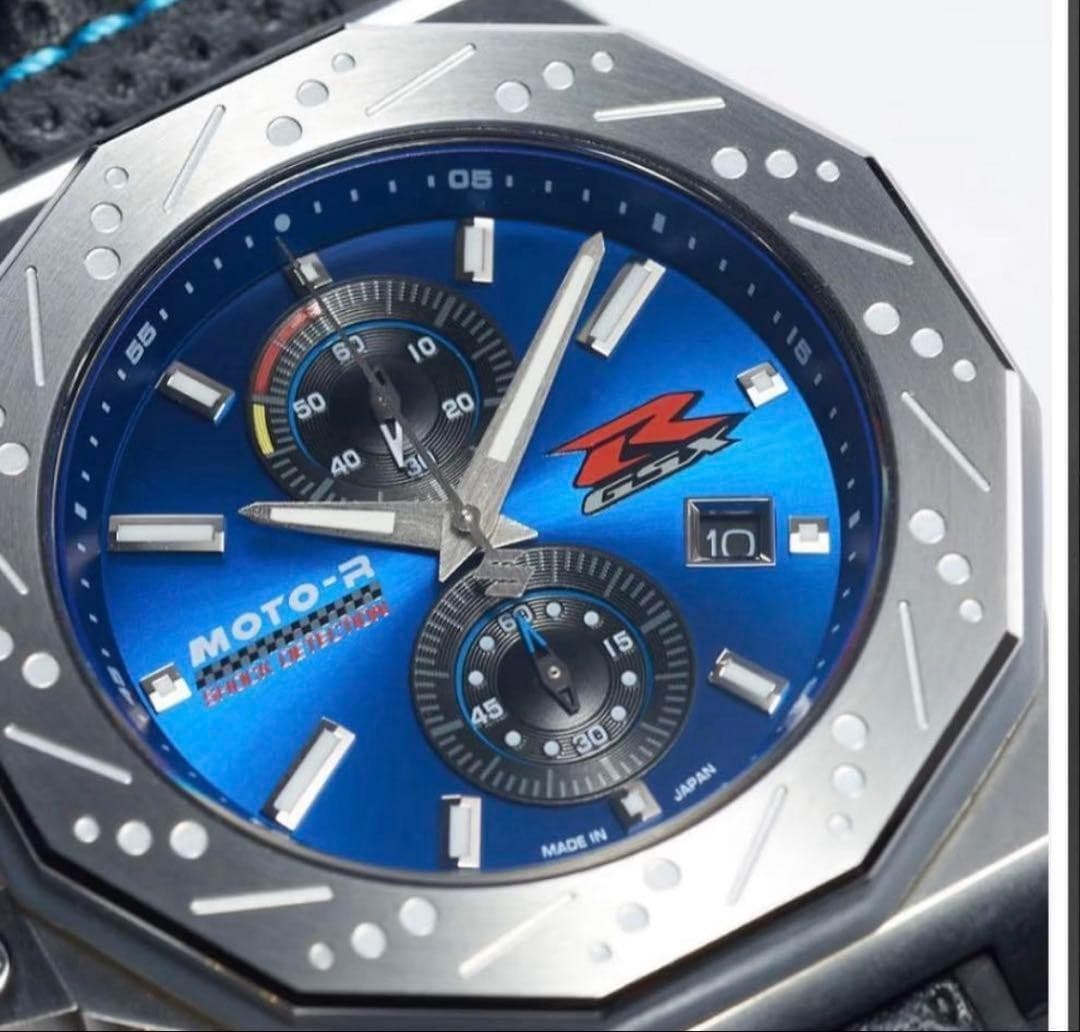 SUZUKI x KENTEX MOTO-R GSX-R Collaboration Model Watch 300 pcs Limited New