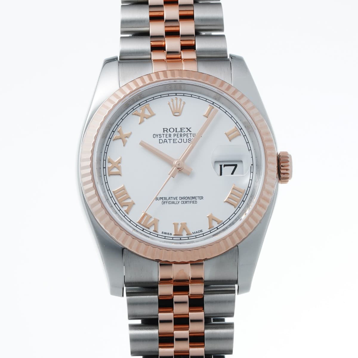ROLEX Datejust 116231 Random serial White/Blanc Ladies Watches Mechanical Au...