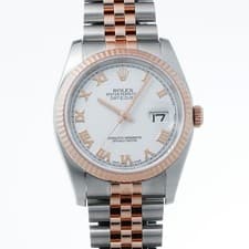 ROLEX Datejust 116231 Random serial White/Blanc Ladies Watches Mechanical Au...