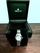Authentic TAG Heuer Ladies Watch Aquaracer Mother of Pearl Full Set WAF1414