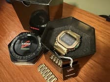 Casio G-Shock GMW-B5000GD-9ER Full Metal Gold Solar Bluetooth Watch - Boxed