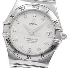 OMEGA Constellation 50th Anniversary 1504.35 11P diamond Automatic Men's_949342