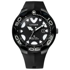 [CITIZEN] PROMASTER BN0235-01E 200m Diving watch Urethane band, all black
