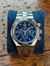 Vacheron Constantin Overseas 49150 Blue Dial Mens Watch Box 42mm
