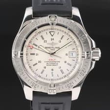 MINT Breitling Colt Automatic II A17350 With Box, Papers, Original SS Bracelet