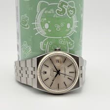 1980 Rolex Datejust Oysterquartz 36mm 17014 Silver Dial