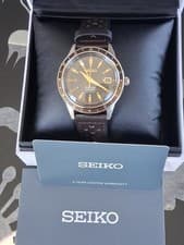 Seiko Presage Style 60s Road Trip GMT "Fume" Automatic Watch