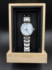Christopher Ward Sealander GMT C63 - 39mm White Dial  - Bader Bracelet