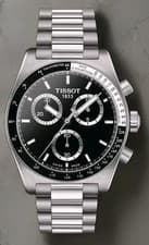 Tissot PR516 Chronograph 40 MM Black Dial SS Quartz Watch T149.417.11.051.00