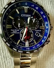 Citizen Eco‑Drive Radio Controlled Titanium – STI Edition – Good Condition