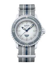 Swatch x Blancpain Antarctic Ocean SO35S100 Bioceramic Watch
