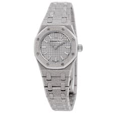 Audemars Piguet Royal Oak Mini Grey Dial Ladies Watch 67630BC.GG.1312BC.01