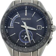 SEIKO Astron Solar Powered Radio-Controlled Watch SBXY019/8B63-0BA0 titanium...