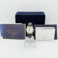 SEIKO Watch Grand Seiko SBGF029 Silver Quartz Leather Unisex w/Case, Warranty