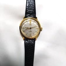 Omega Chura W Name Vintage Manual Wind Watch Two Name Engraving 2.8 cm Wrist