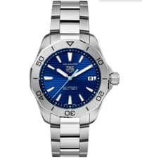 Tag Heuer Aquaracer Pro 200 Solargraph Blue Dial 40mm Men's Watch WBP1113.BA0000