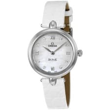 Omega De Ville Prestige MOP Dial Ladies Watch 424.13.27.60.55.001