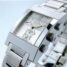 Gucci 7700 chrono chronograph date square wristwatch GUCCI,16867