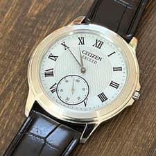 Citizen Exceed Quartz Watch 36mm Titanium White Pearl Dial Ladies Pre-Owned