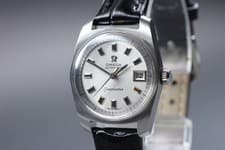 1969 Near MINT OMEGA Seamaster 23mm 566.016 Automatic Silver Women's Vintage