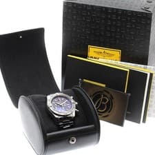 BREITLING AVENGER II A13381 43mm SS Black Dial Automatic Chronograph Date #C277