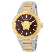 Versace VE7E00523 Medusa Infinite Red Dial 43 mm Men's Watch New